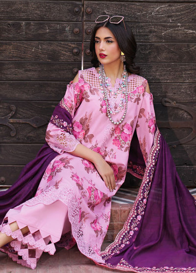 Charizma Combinations Unstitched Embroidered Lawn Collection 2025 Vol-04 CCS4-28