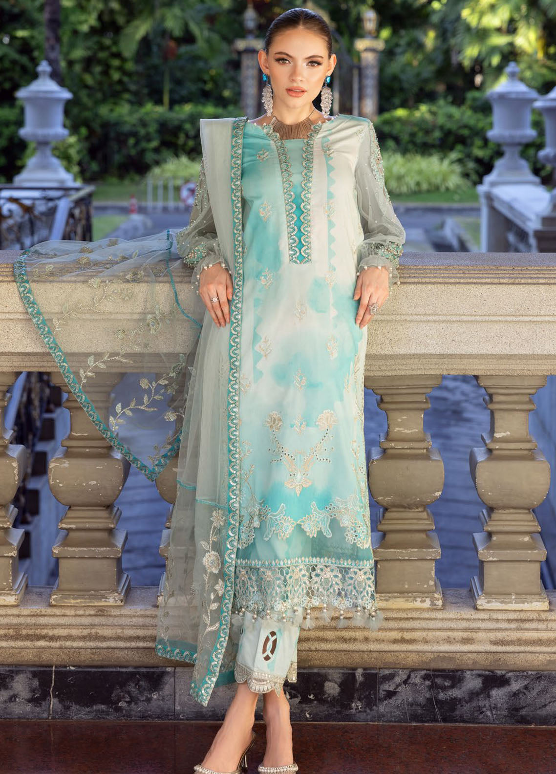 Charizma Embroidered Lawn Suit Unstitched 3 Piece ED5-03