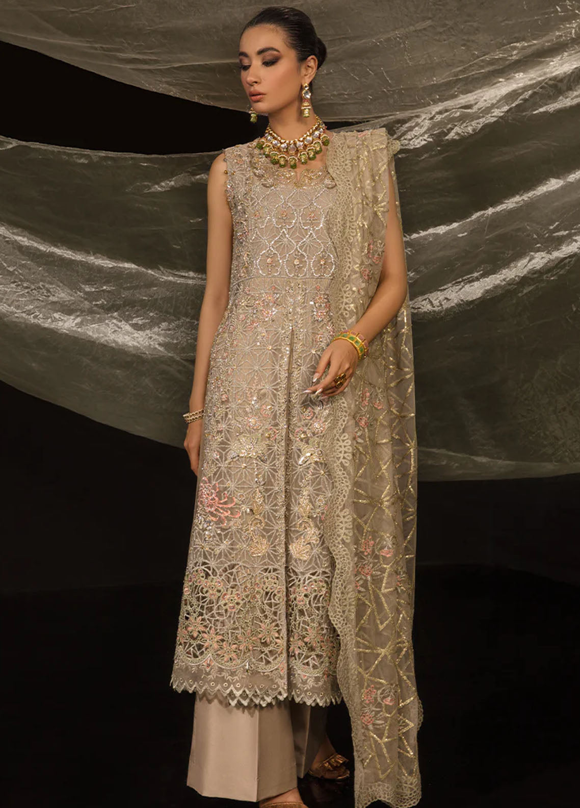 Chatoyer By Rang Rasiya Unstitched Wedding Formals Collection 2023 D-04 Ana
