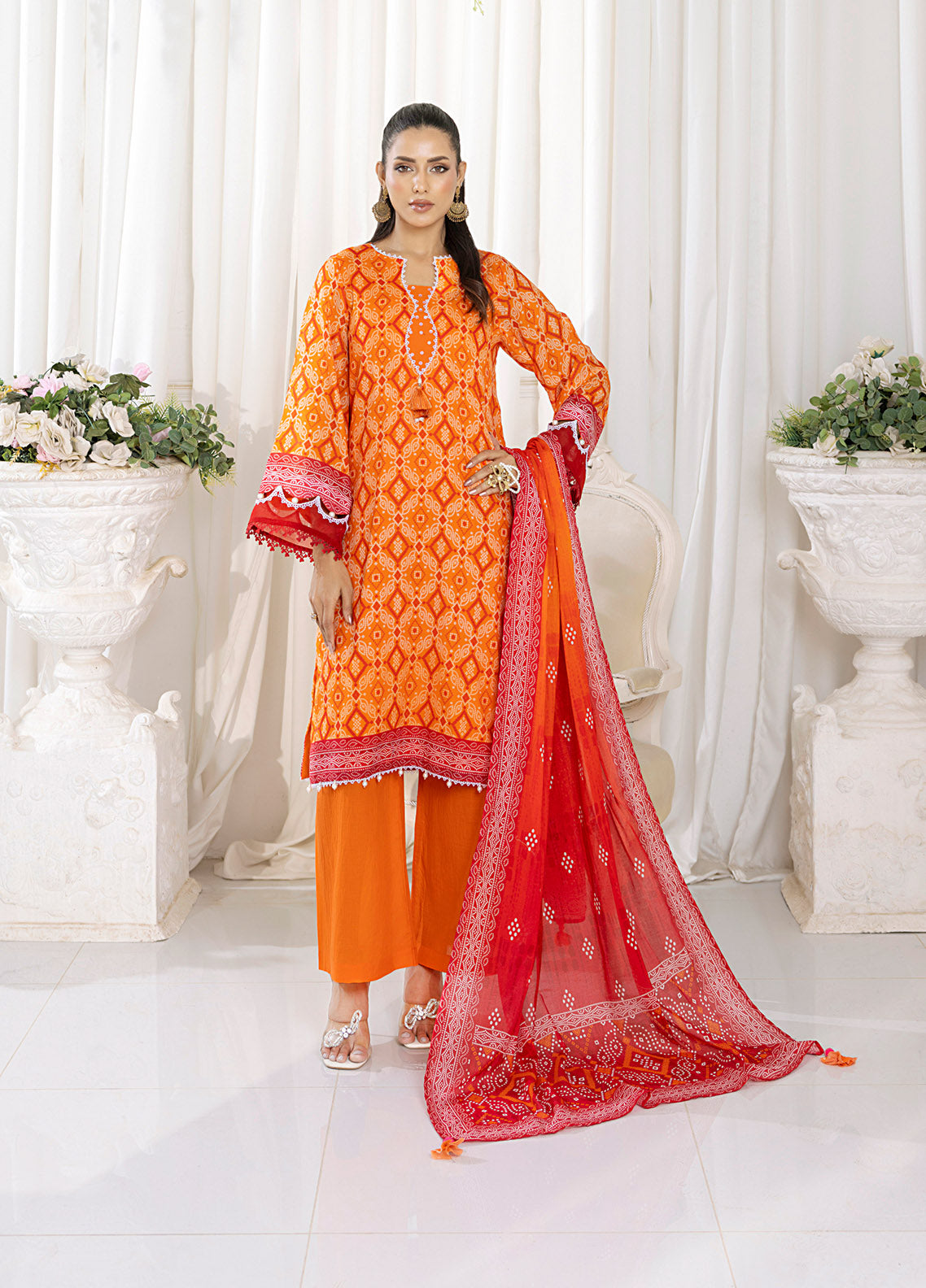 Chunri by Salitex Printed Lawn Suits Unstitched 3 Piece SSW6U3P351UT