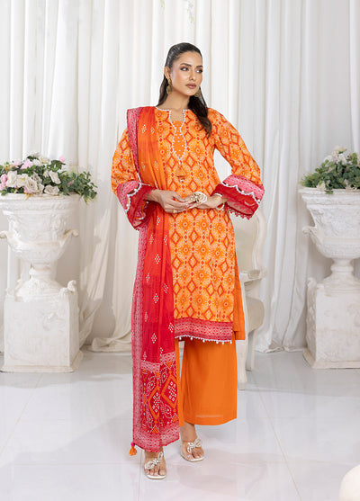 Chunri by Salitex Printed Lawn Suits Unstitched 3 Piece SSW6U3P351UT