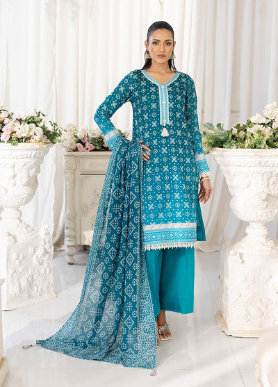 Chunri by Salitex Printed Lawn Suits Unstitched 3 Piece SSW6U3P355UT