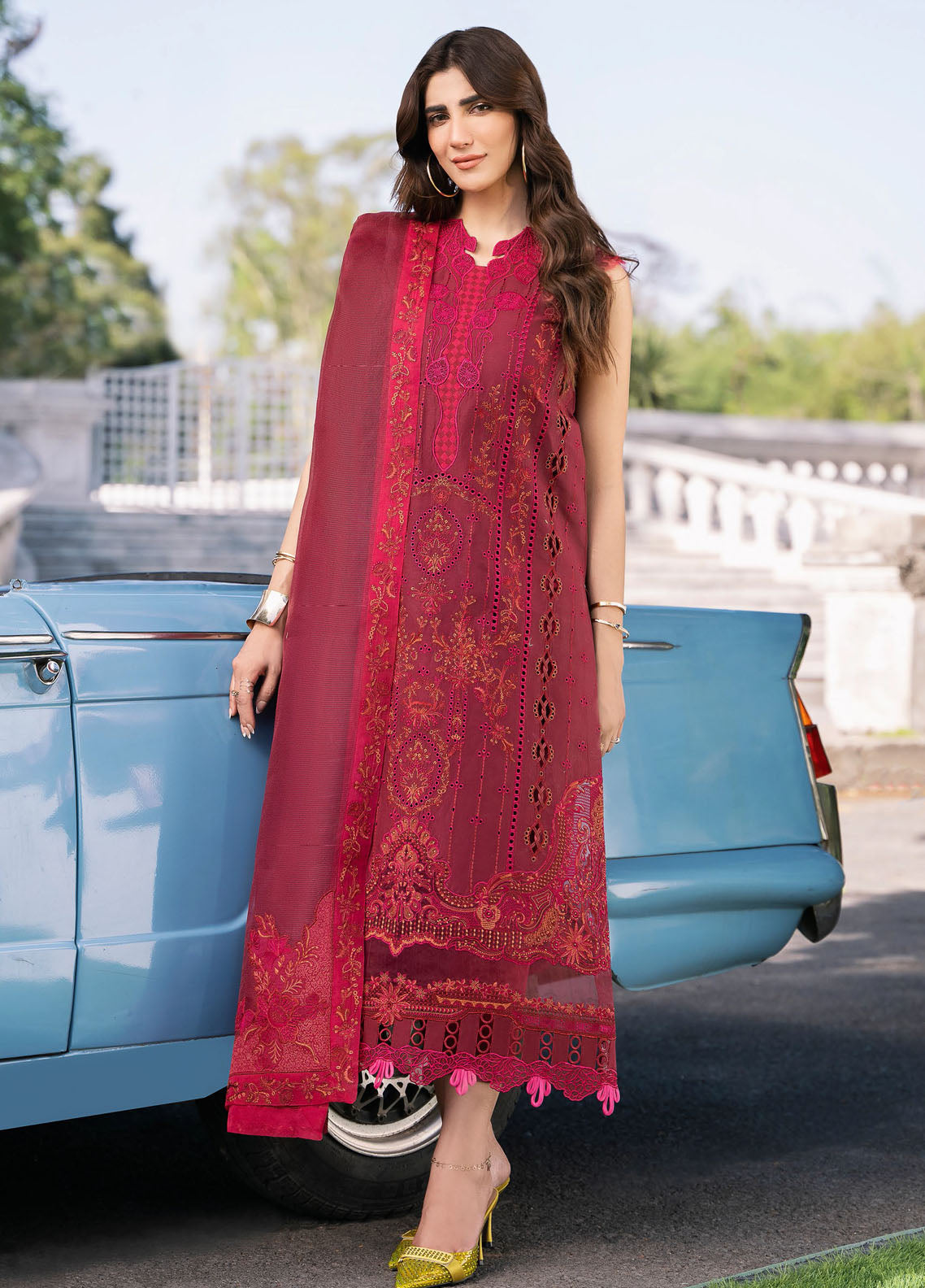 Clara By Bin Ilyas Unstitched Lawn Edit 2024 211B