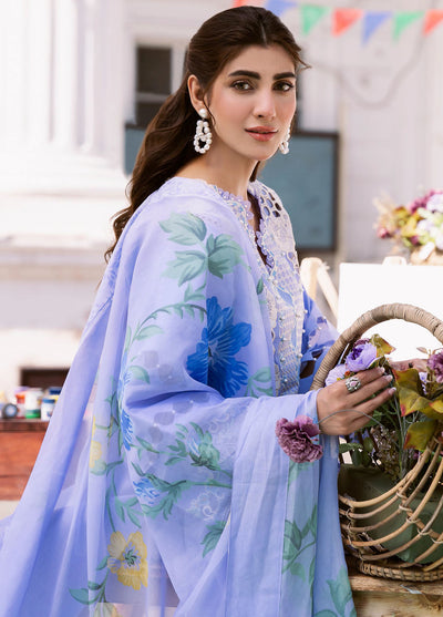 Clara By Bin Ilyas Unstitched Lawn Edit 2024 213A