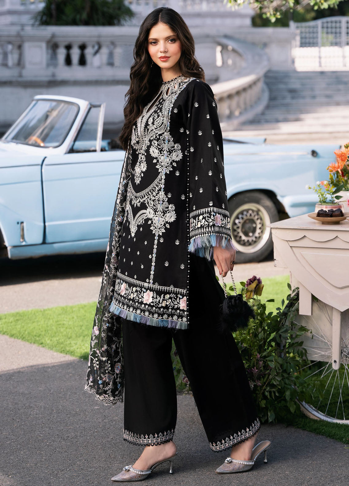 Clara By Bin Ilyas Unstitched Lawn Edit 2024 214A