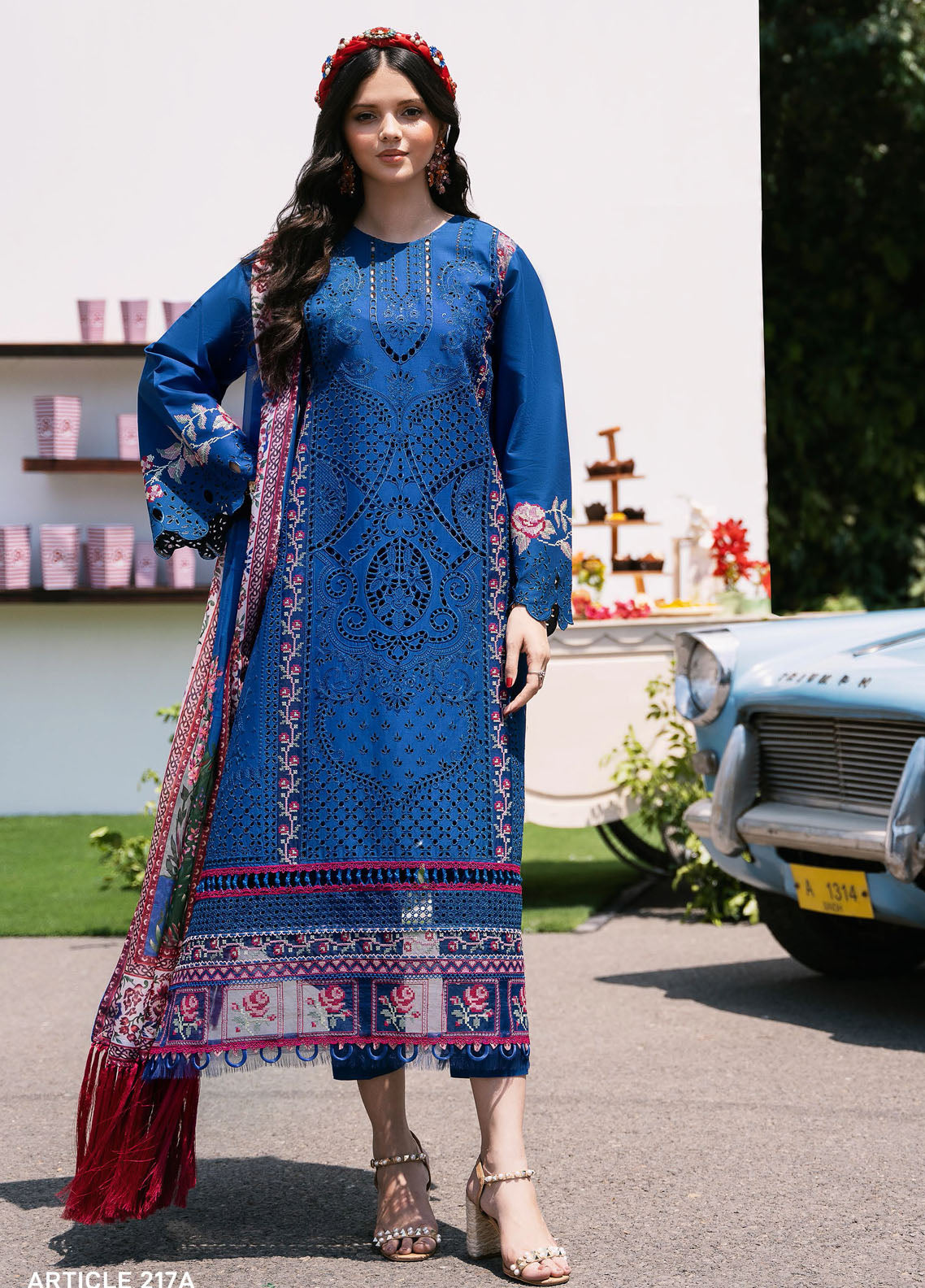 Clara By Bin Ilyas Unstitched Lawn Edit 2024 217A