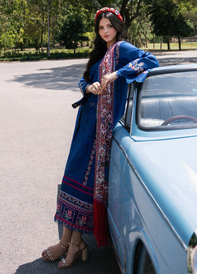 Clara By Bin Ilyas Unstitched Lawn Edit 2024 217A