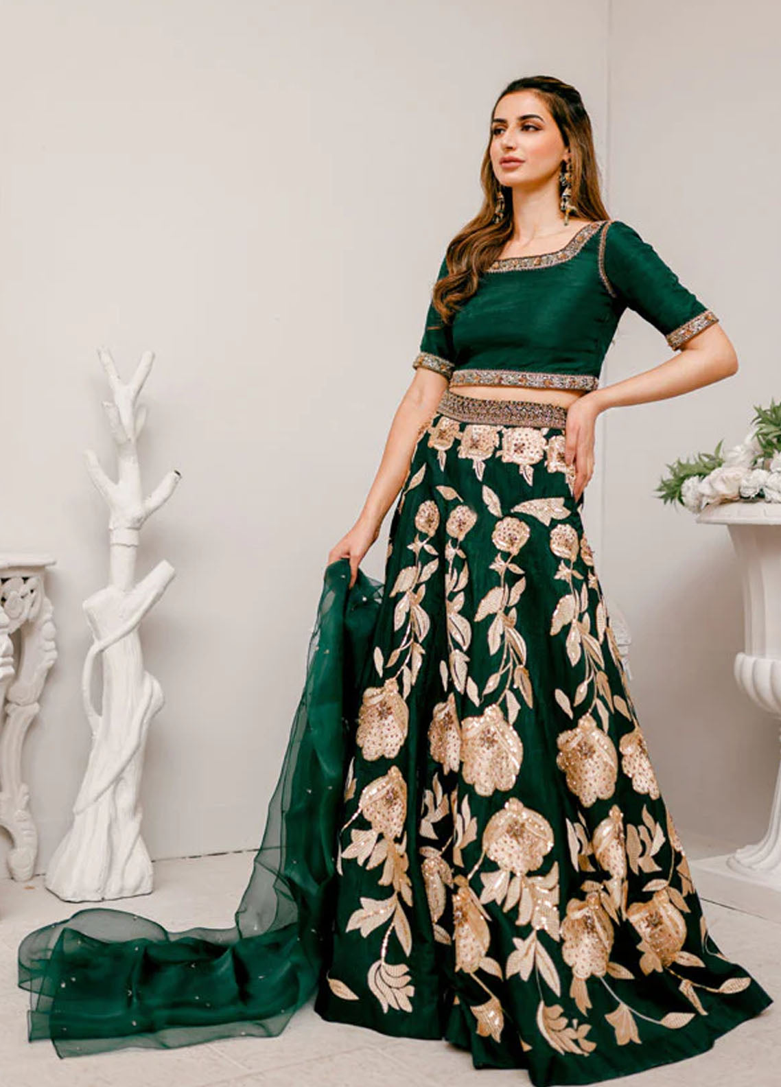 Kausar Attire Luxury Pret Raw Silk 3 Piece Dress KA23CK MARGARITA