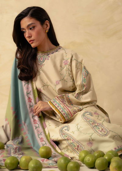 Coco By Zara Shahjahan Winter Unstitched Collection 2023 3A