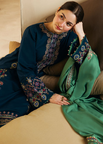 Coco By Zara Shahjahan Winter Unstitched Collection 2023 7B