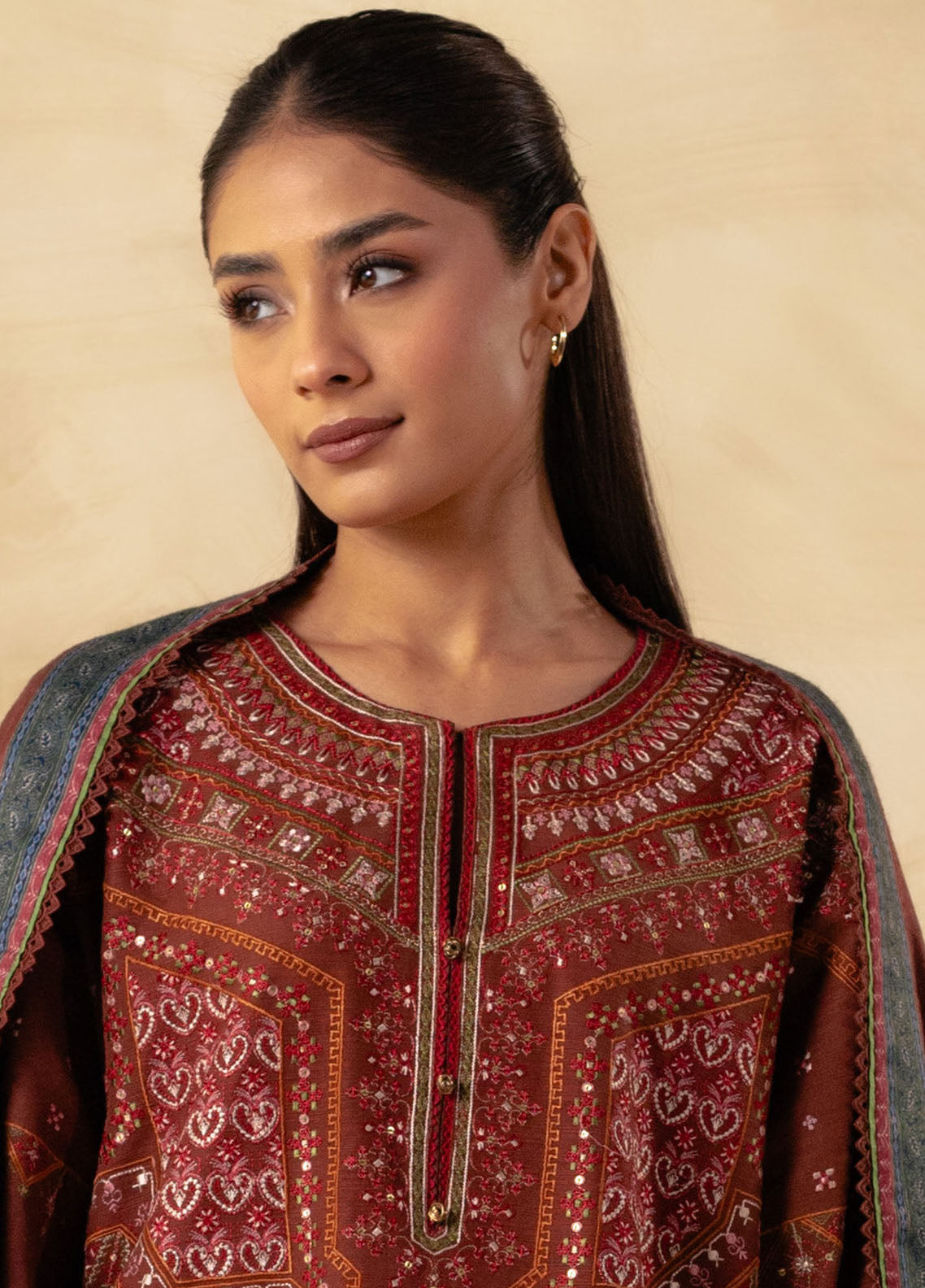 Coco By Zara Shahjahan Winter Unstitched Collection 2023 8A