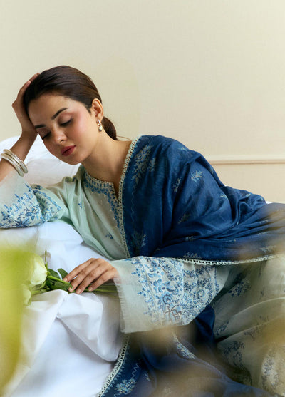 Coco by Zara Shah Jahan Embroidered Lawn Suits Unstitched 3 Piece CZS25EE D-10 Isle