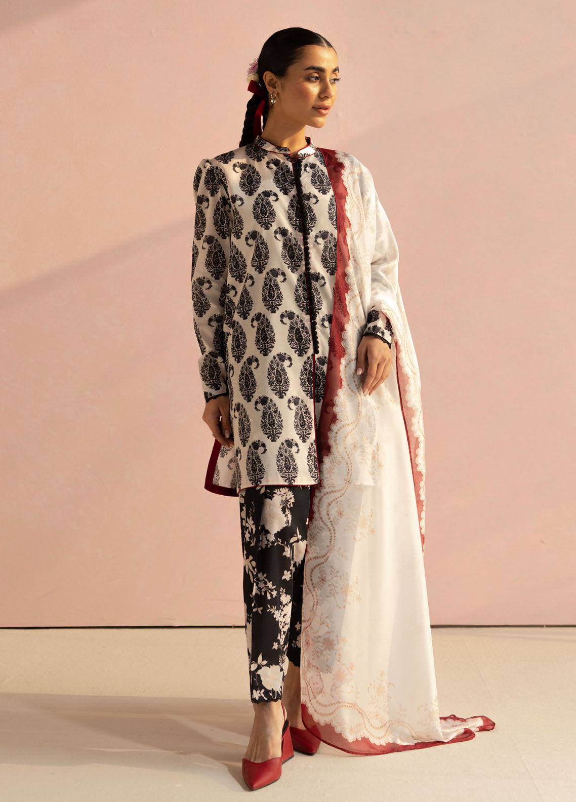 Coco by Zara Shahjahan Prints Unstitched Summer Collection 2025 D 6A-Paisley