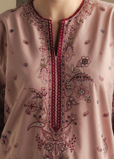 Coco by Zara Shahjahan Unstitched Winter Karandi Embroidered Suits 3 Piece CZS25WU D-06 A Bloom - Winter Collection