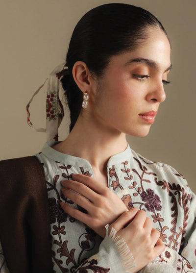 Coco by Zara Shahjahan Unstitched Winter Khaddar Embroidered Suits 3 Piece CZS25WU D-07 A Breeze - Winter Collection