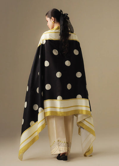 Coco by Zara Shahjahan Unstitched Winter Khaddar Embroidered Suits 3 Piece CZS25WU D-08 B Fawn - Winter Collection