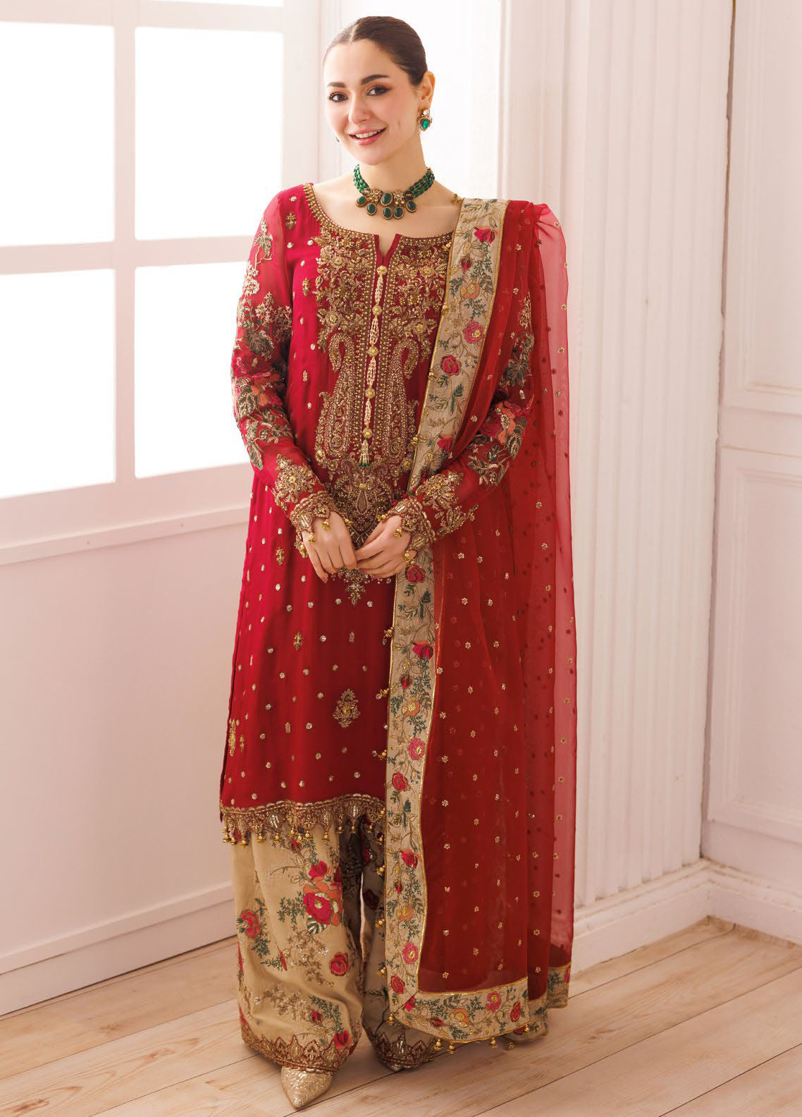 Dastan-E-Jashan by Charizma Embroidered Chiffon Suit Unstitched 3 Piece DJ5-05