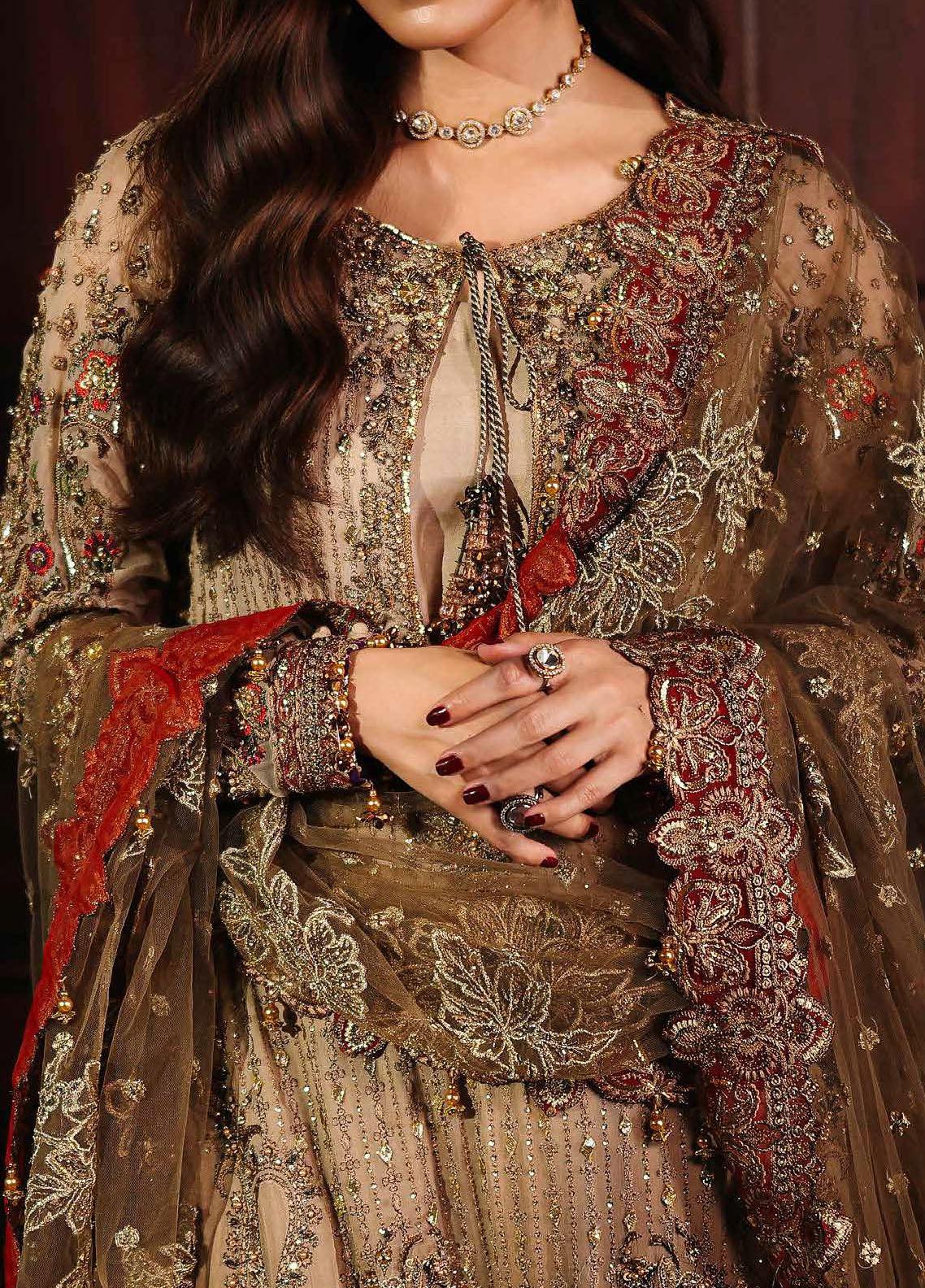 Dastan E Jashan by Charizma Embroidered Chiffon Suits Unstitched 4 Piece CRZ25DF DJW5-02