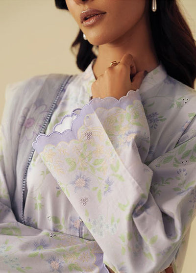 Daffodils by Seran Embroidered Lawn Suits Unstitched 2 Piece SN25DL D-05 Illy
