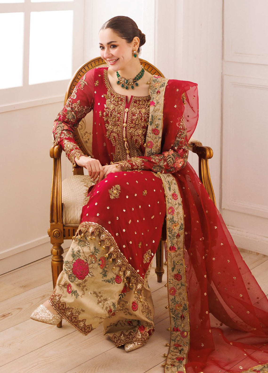 Dastan-E-Jashan by Charizma Embroidered Chiffon Suit Unstitched 3 Piece DJ5-05