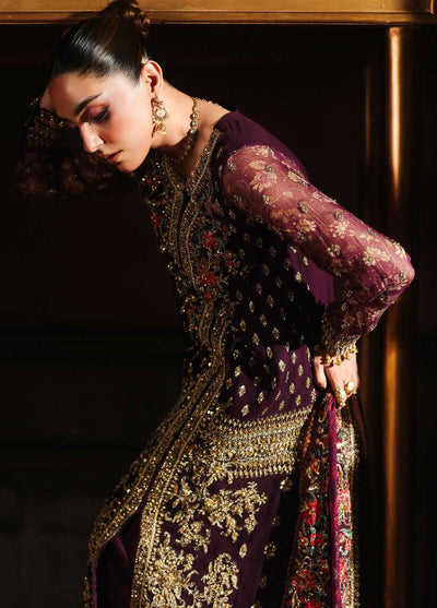 Dastan E Jashan by Charizma Embroidered Chiffon Suits Unstitched 4 Piece CRZ25DF DJW5-07