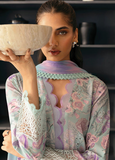 Daybreak by Afrozeh Embroidered Lawn Suits Unstitched 3 Piece AF25DB D-07 Light Drenched