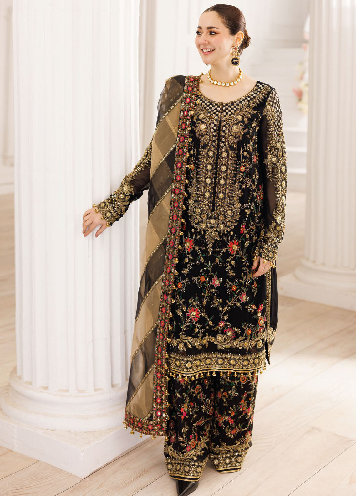 Dastan-E-Jashan by Charizma Embroidered Chiffon Suit Unstitched 3 Piece DJ5-03