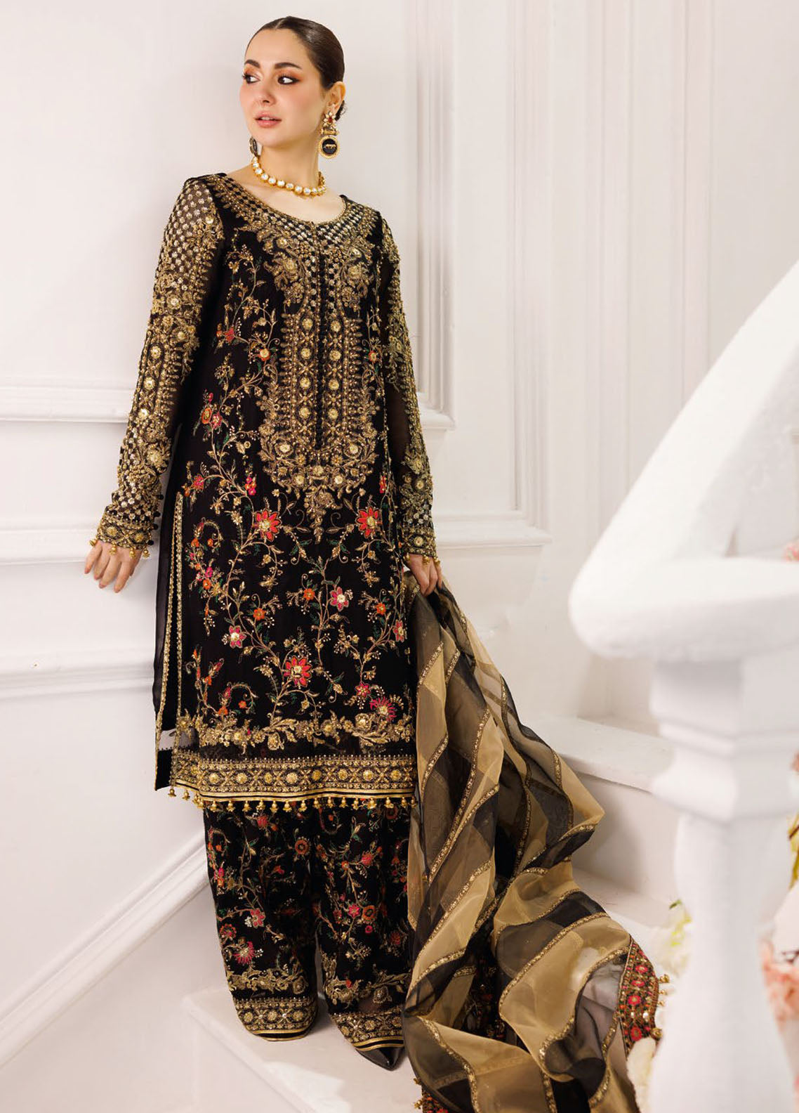 Dastan-E-Jashan by Charizma Embroidered Chiffon Suit Unstitched 3 Piece DJ5-03