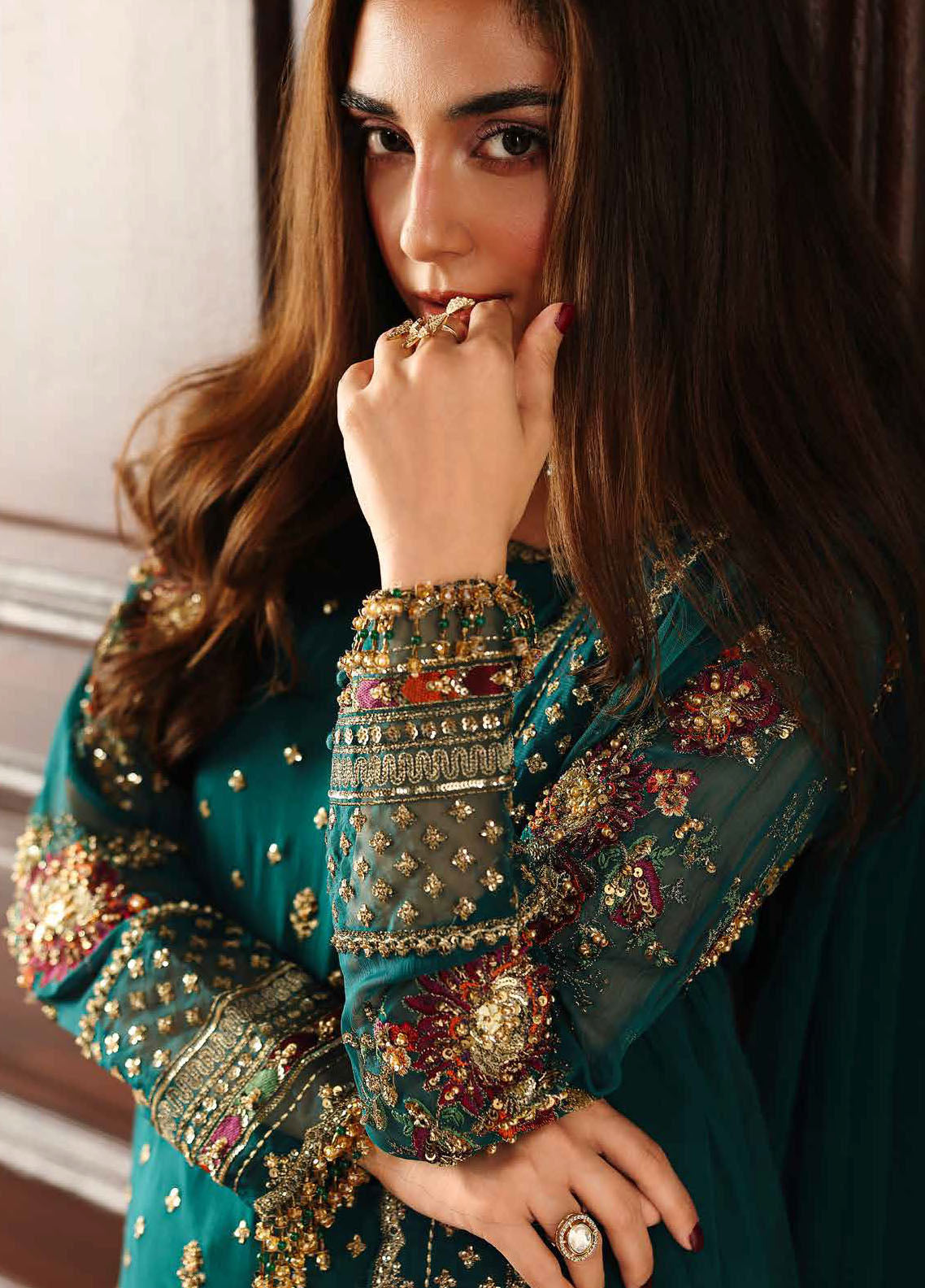 Dastan E Jashan by Charizma Embroidered Chiffon Suits Unstitched 4 Piece CRZ25DF DJW5-04