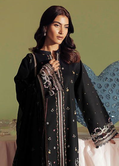 Daffodils by Seran Embroidered Lawn Suits Unstitched 2 Piece SN25DL D-04 Siya