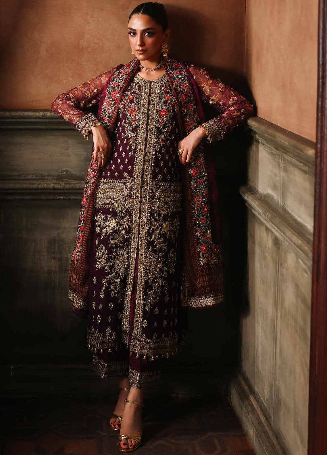 Dastan E Jashan by Charizma Embroidered Chiffon Suits Unstitched 4 Piece CRZ25DF DJW5-07