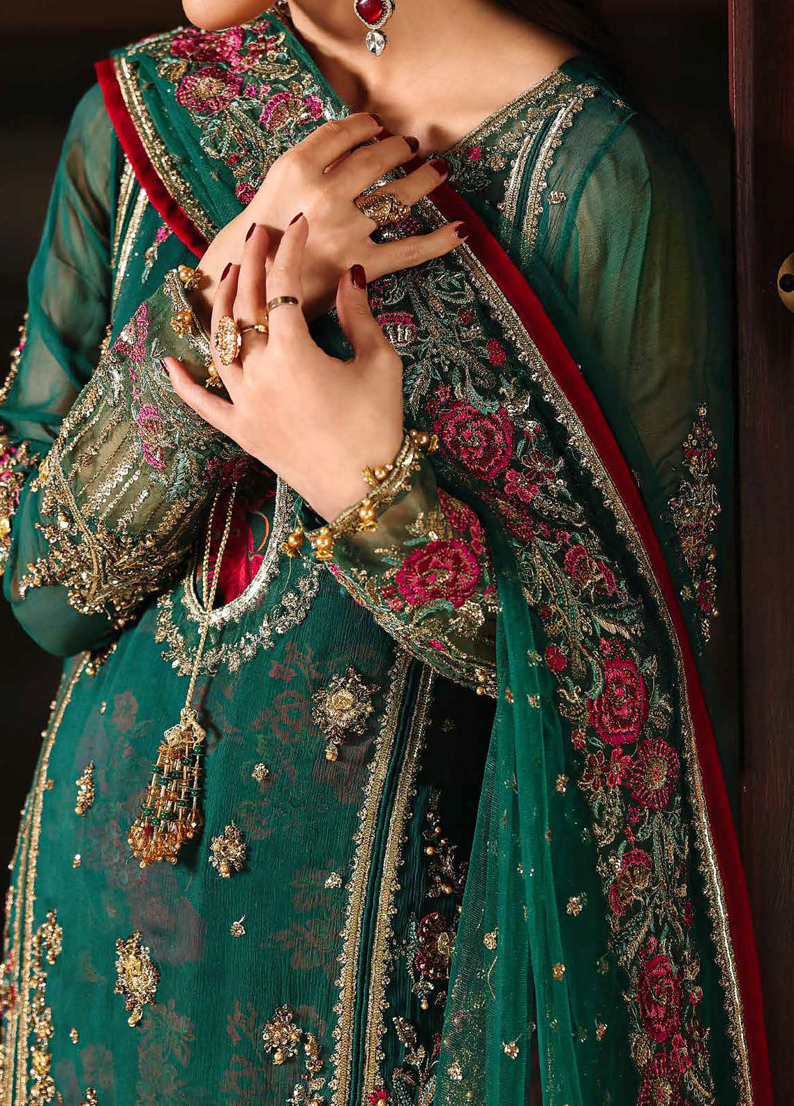 Dastan E Jashan by Charizma Embroidered Chiffon Suits Unstitched 4 Piece CRZ25DF DJW5-06
