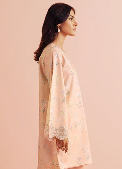 Daffodils by Seran Embroidered Lawn Suits Unstitched 2 Piece SN25DL D-08 Layana