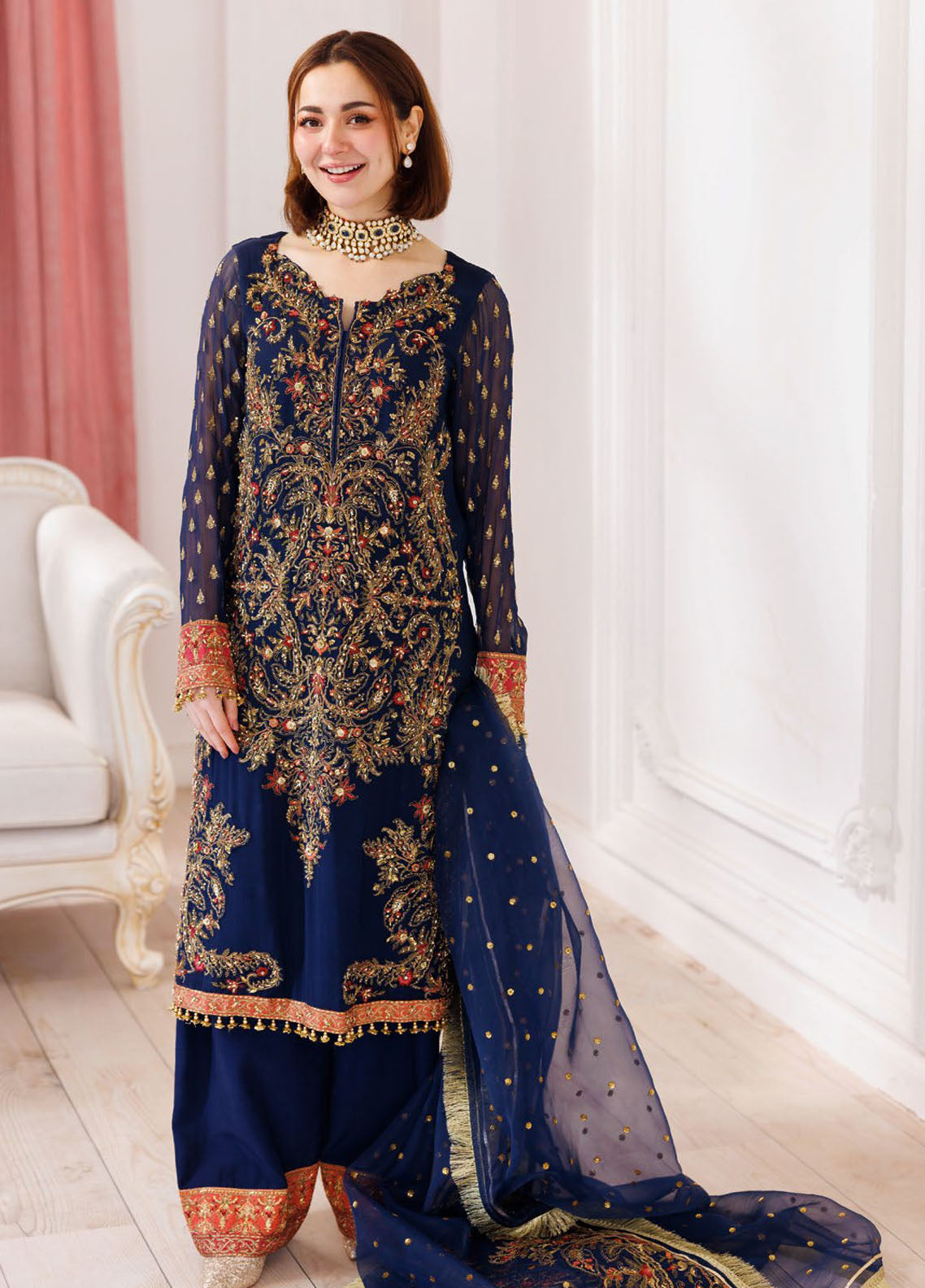 Dastan-E-Jashan by Charizma Embroidered Chiffon Suit Unstitched 3 Piece DJ5-07