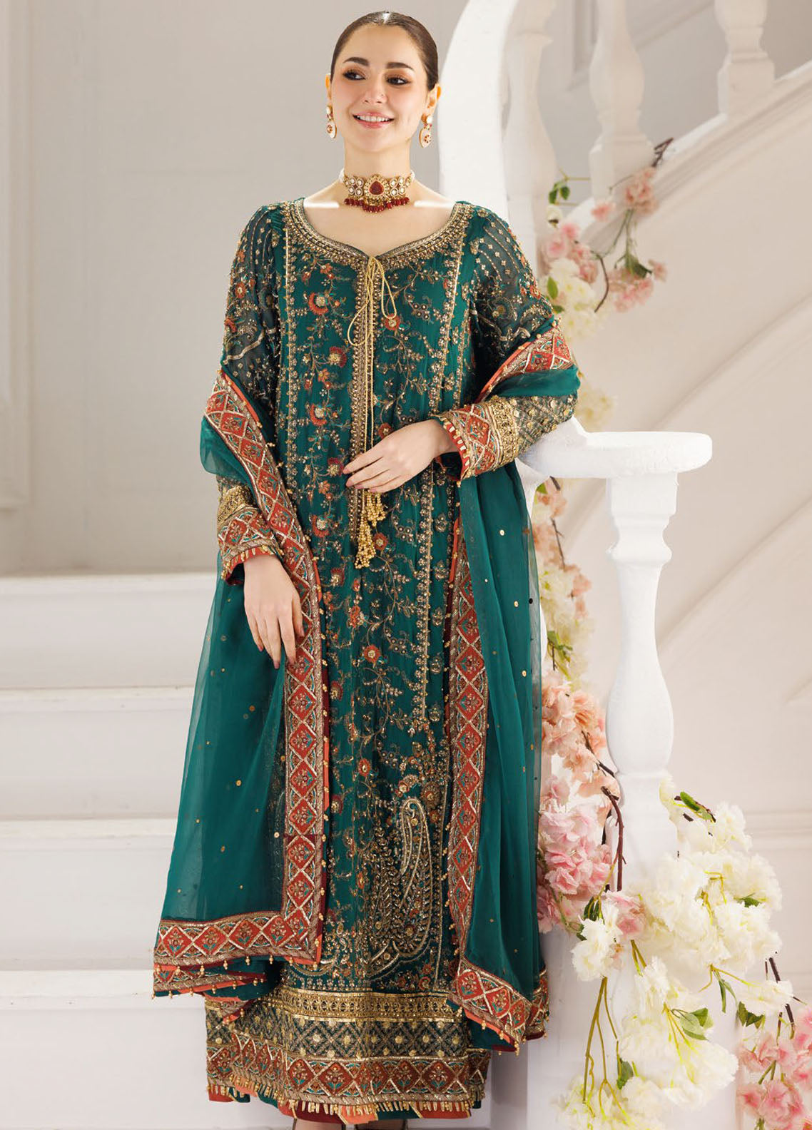 Dastan-E-Jashan by Charizma Embroidered Chiffon Suit Unstitched 3 Piece DJ5-01