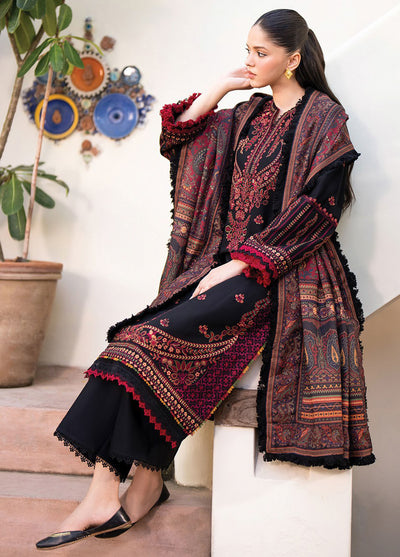 Dhoop Kinaray by Xenia Formals Unstitched Winter Collection 2024 D-03 Siyah