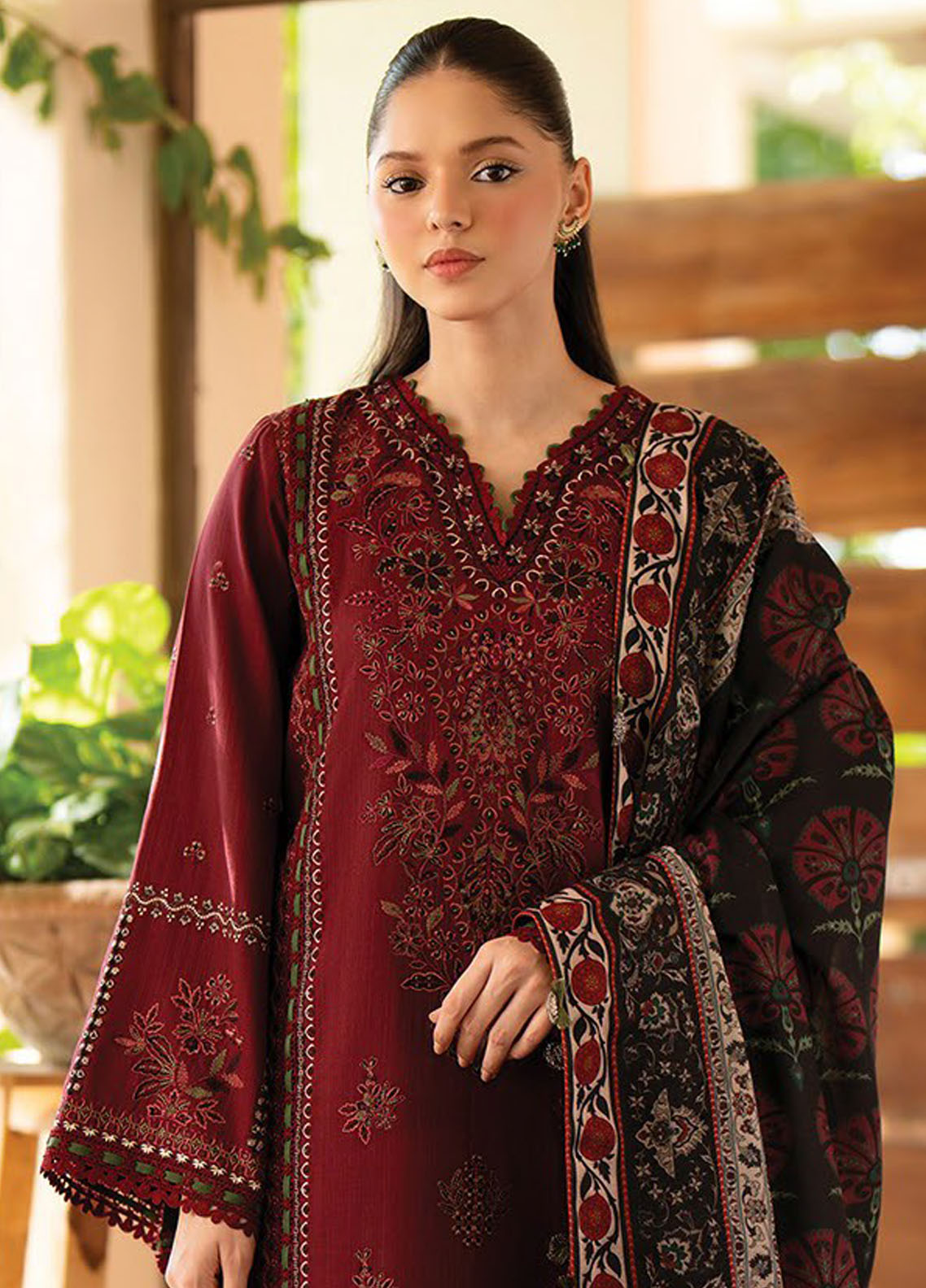 Dhoop Kinaray by Xenia Formals Unstitched Winter Collection 2024 D-01 Sandhuri