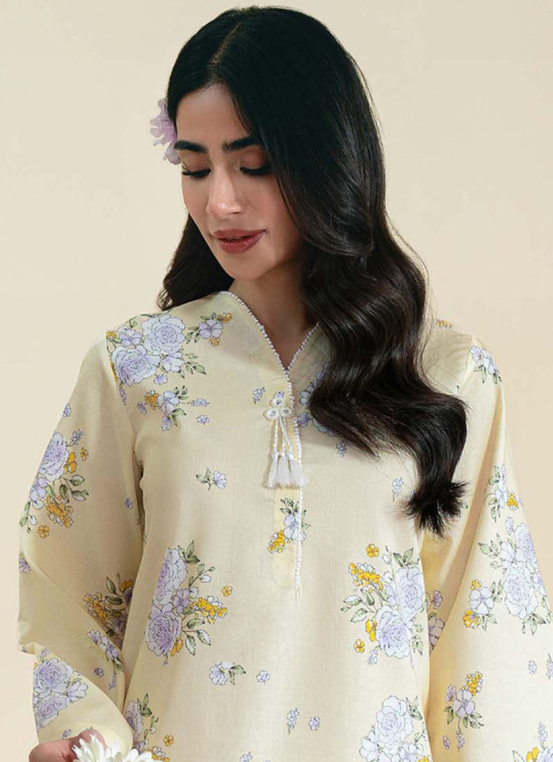 Daffodils by Seran Spring Summer Lawn Collection 2024 D-12 Albie