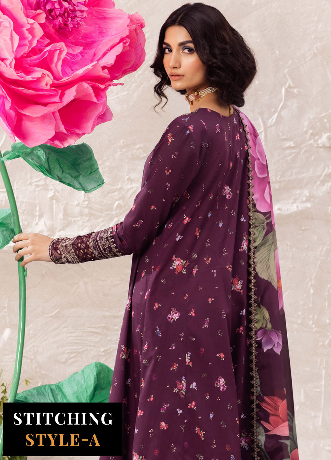 Dahlia by Iznik Unstitched Lawn Collection 2024 DL-06 Tranquil