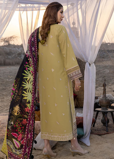 Dareen By Izel Pret Embroidered Lawn 3 Piece Suit Araish