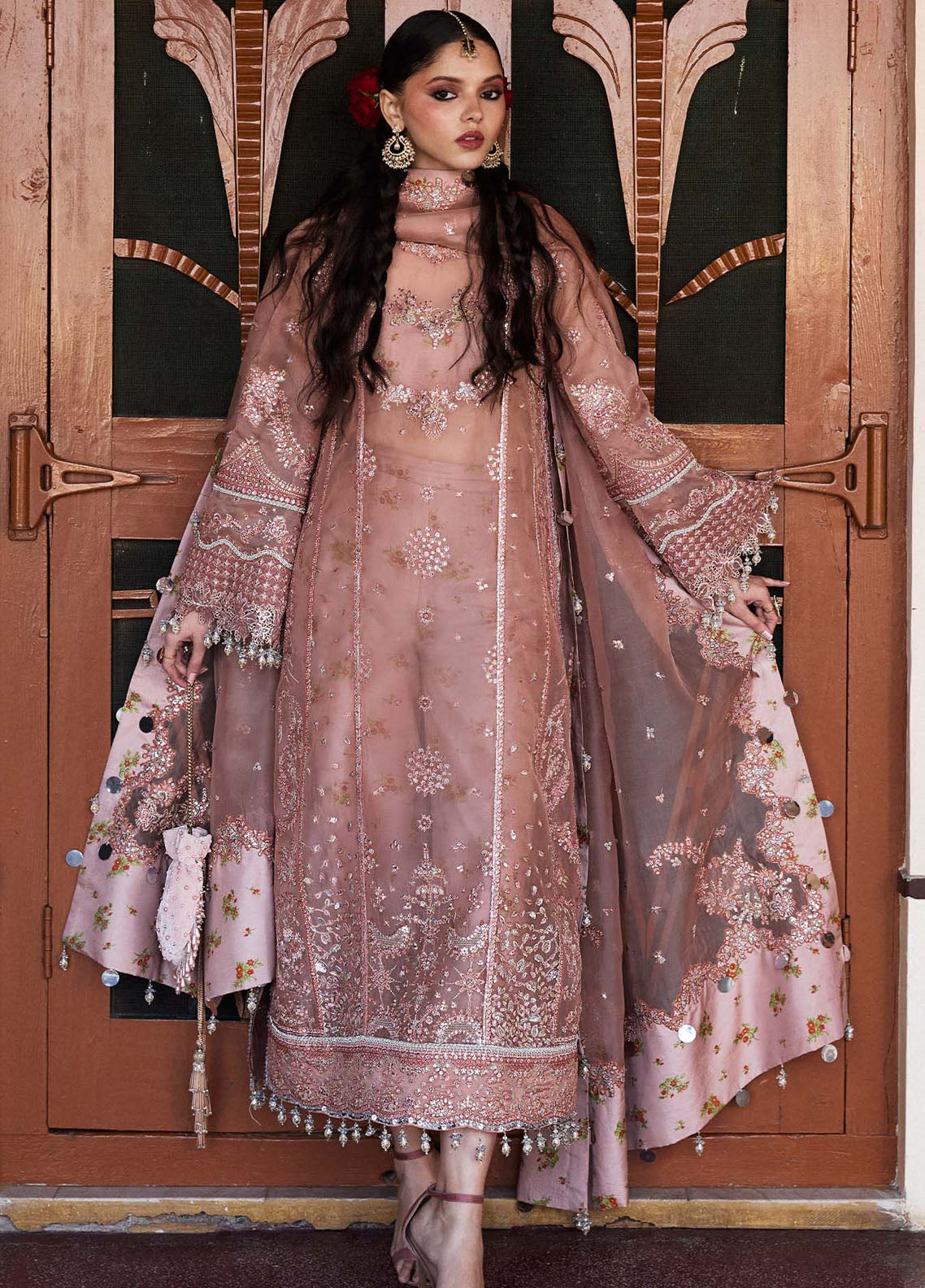 Darling by Hussain Rehar Embroidered Suit Unstitched 4 Piece Danara