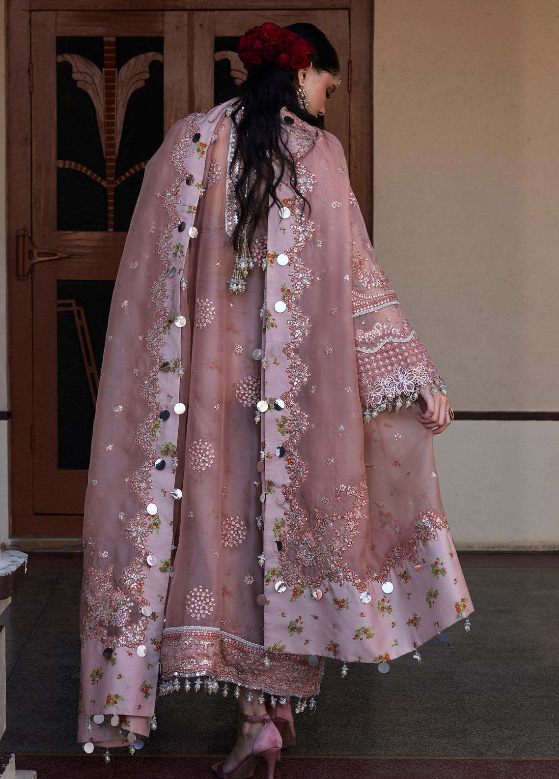 Darling by Hussain Rehar Embroidered Suit Unstitched 4 Piece Danara