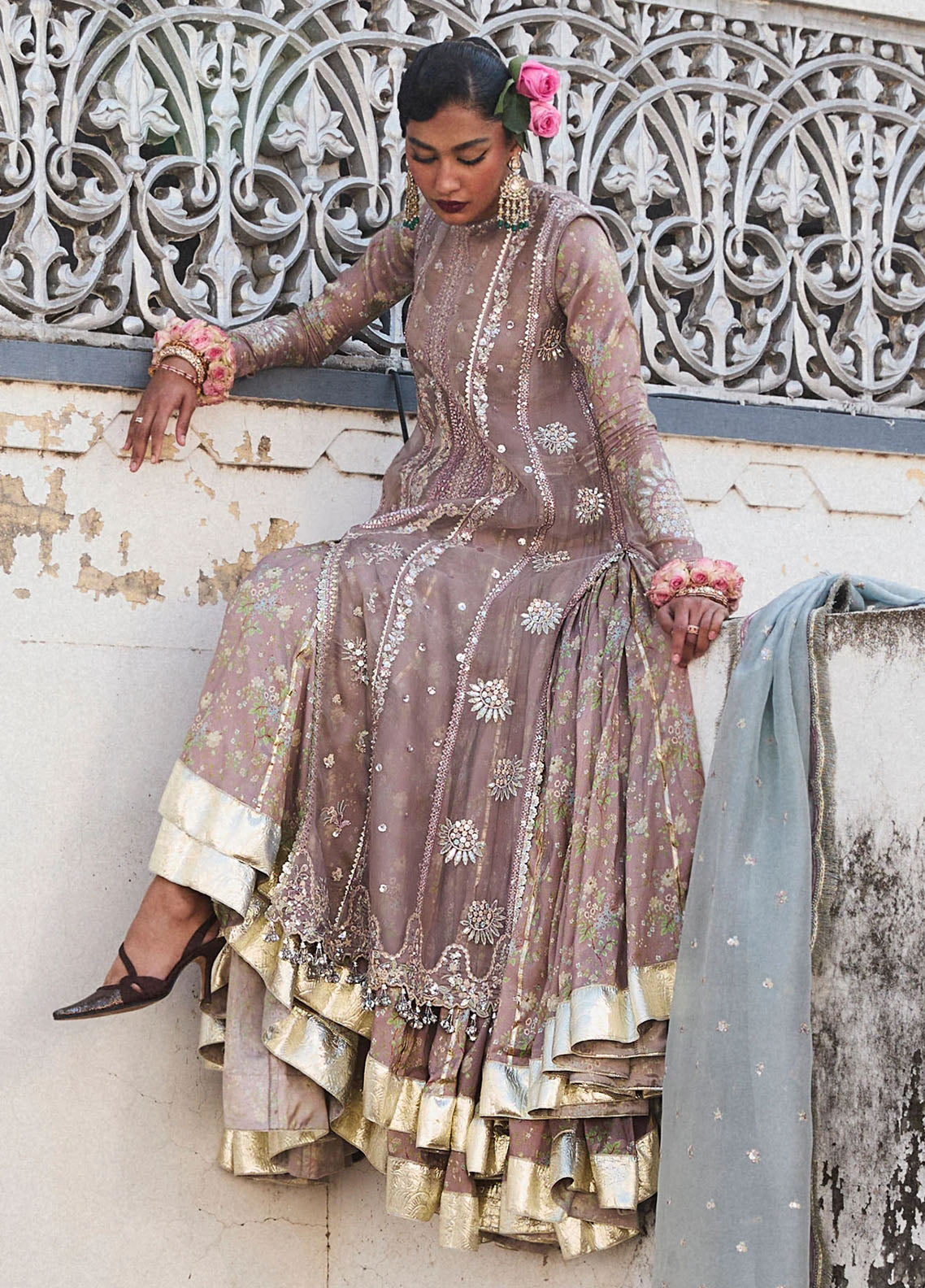 Darling by Hussain Rehar Embroidered Suit Unstitched 4 Piece Ziniya