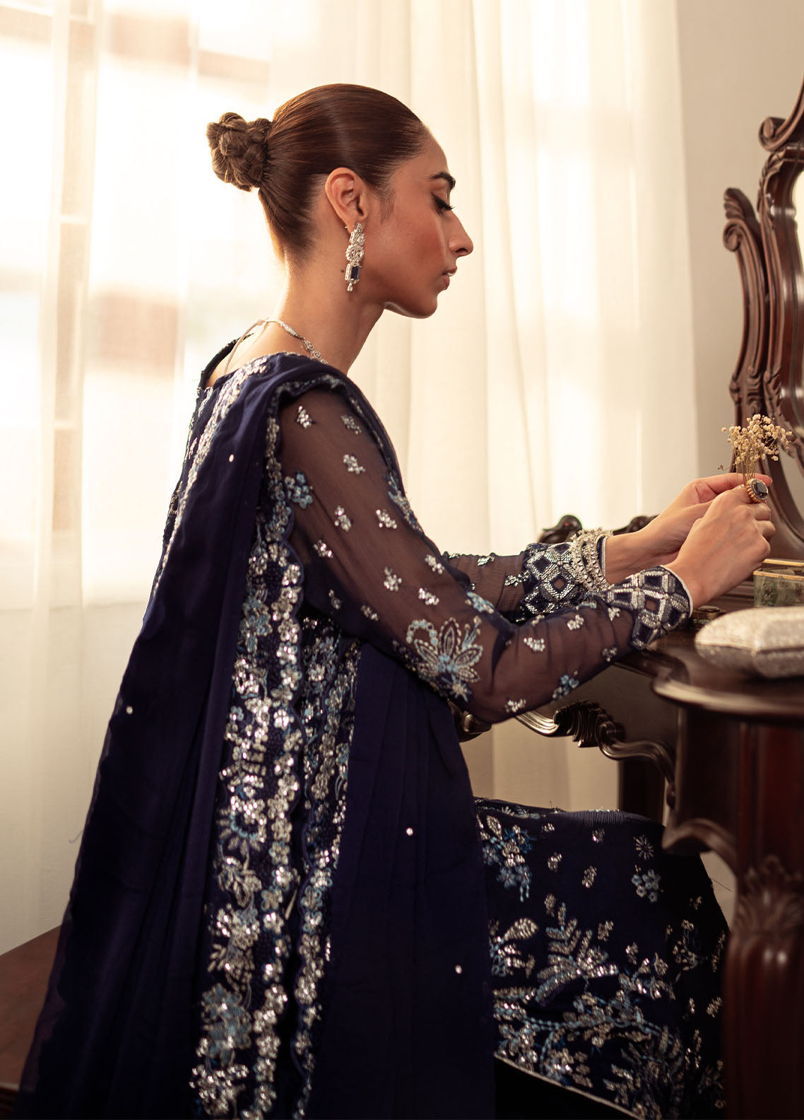 Dastaan By Neeshay Luxury Chiffon Collection 2024 Neelam