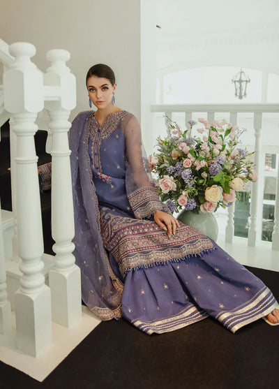 Dastaan By Meeral Unstitched Formals Collection 2024 Rang-e-Sukhn