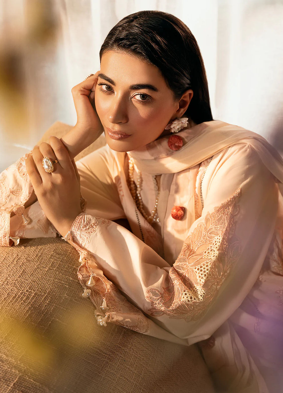 Dastak by Izel Luxury Lawn Collection 2025 Aarzoo