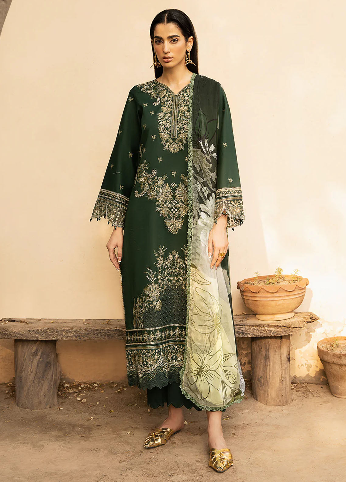 Dastak by Izel Luxury Lawn Collection 2025 Zaib