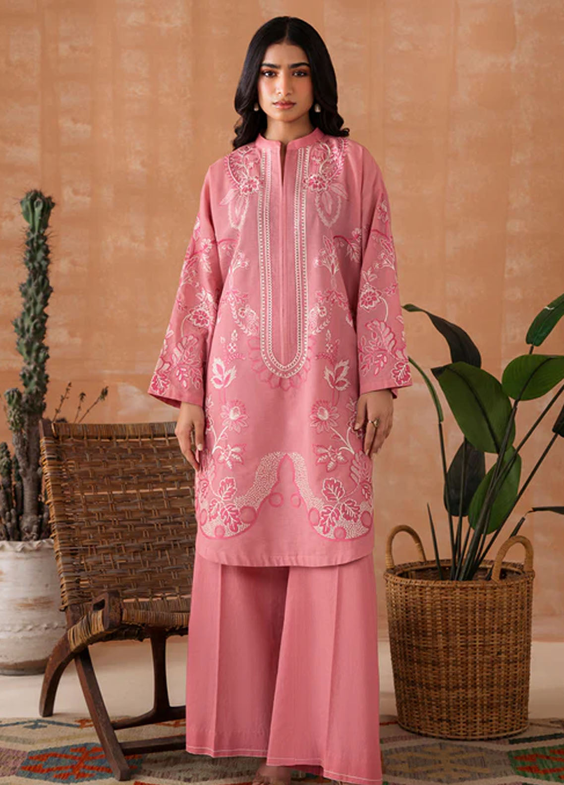 Declare Pret Embroidered Lawn 2 Piece Suit P1040