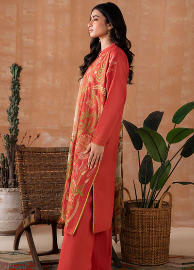 Declare Pret Embroidered Lawn 3 Piece Suit P1061