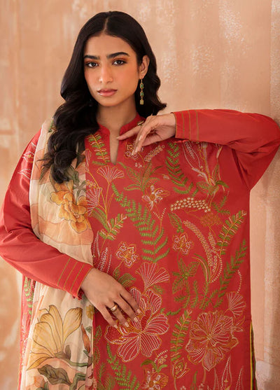 Declare Pret Embroidered Lawn 3 Piece Suit P1061